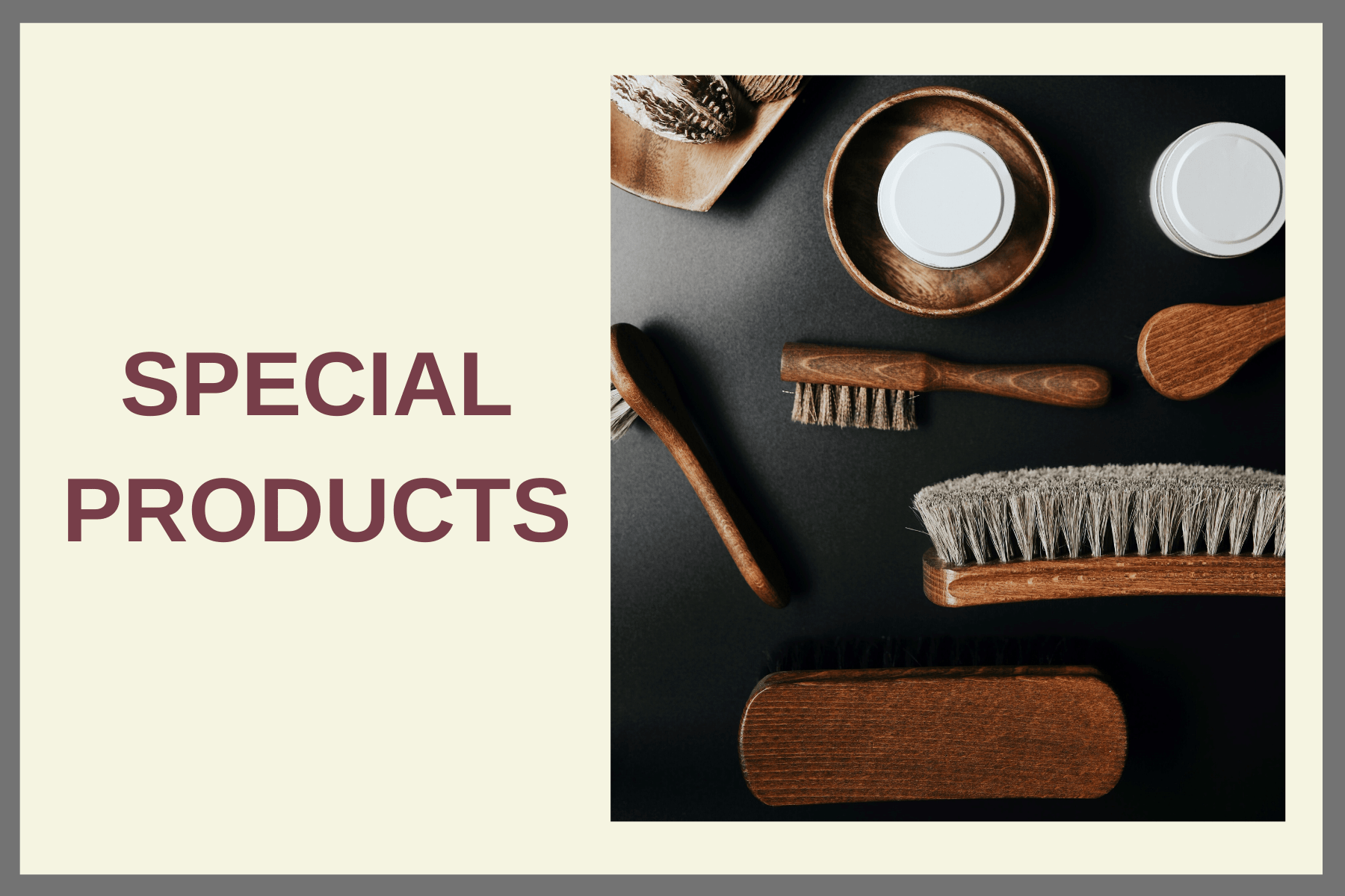 special products brushes brush shoe body shoes nail care self household table lobby home decoration